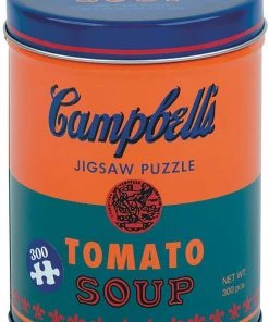 HausOfRex Andy Warhol Campbell's Soup Puzzle-in-a-Can 300 Pcs. Looking Playing Loving