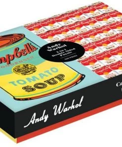 HausOfRex Looking Playing Loving Andy Warhol Campbell's Soup 2-in-1 Double-Sided Puzzle 500 Pcs.