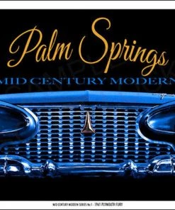 HausOfRex Looking Playing Loving Palm Springs Mid Century Modern 1961 Plymouth Front End By Scott Lockwood