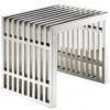 HausOfRex Living Stella Stainless Steel Bench Small Silver