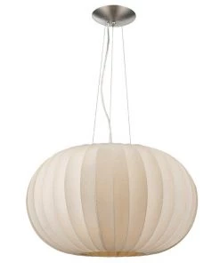 HausOfRex Sheer Pearl Ellipsoid Pendant Lighting