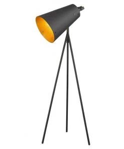 HausOfRex Lighting Rumori Matte Black Floorlamp