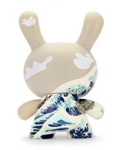 HausOfRex Looking Playing Loving THE MET 8-INCH MASTERPIECE DUNNY - HOKUSAI GREAT WAVE
