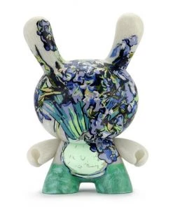 HausOfRex THE MET 8-INCH MASTERPIECE DUNNY - VAN GOGH IRISES Looking Playing Loving