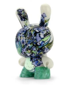 HausOfRex THE MET 8-INCH MASTERPIECE DUNNY - VAN GOGH IRISES Looking Playing Loving