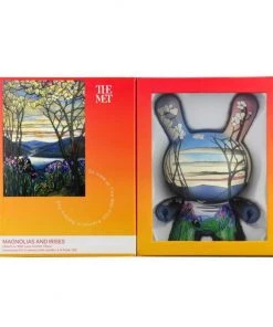 HausOfRex Looking Playing Loving THE MET 8-INCH MASTERPIECE DUNNY - LOUIS C. TIFFANY MAGNOLIAS AND IRISES