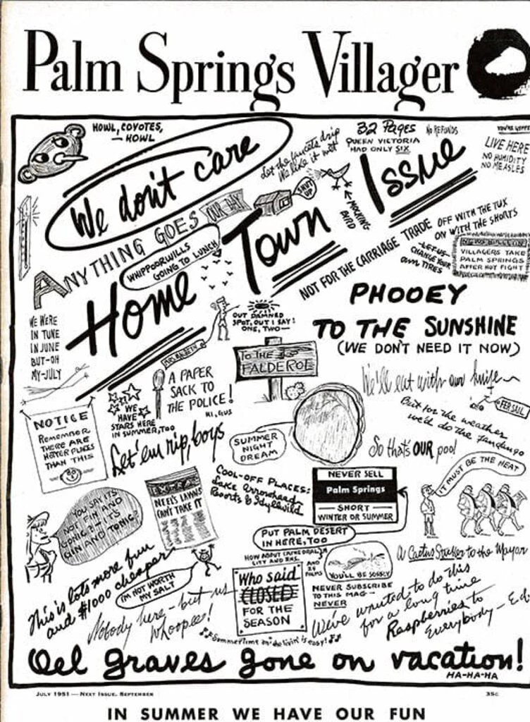 HausOfRex P.S. Villager Framed Poster July 1951 1 HausOfRex P.S. Villager Framed Poster July 1951