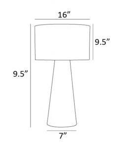 HausOfRex Mirabel Table Lamp Lighting