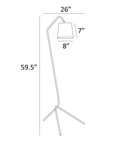 HausOfRex Go Stick Floor Lamp