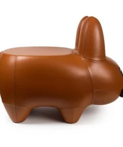 HausOfRex KIDROBOT ART GIANT LEATHER HAPPY LABBIT STOOL BY FRANK KOZIK Looking Playing Loving 7 HausOfRex KIDROBOT ART GIANT LEATHER HAPPY LABBIT STOOL BY FRANK KOZIK Looking Playing Loving