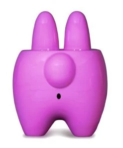 HausOfRex KIDROBOT ART GIANT PINK STACHE HAPPY LABBIT STOOL BY FRANK KOZIK Looking Playing Loving