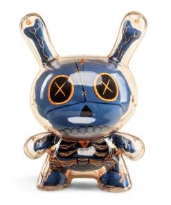 HausOfRex Looking Playing Loving GASHADOKURO 8" PLUSH GUTS DUNNY ART FIGURE - MIDNIGHT EDITION