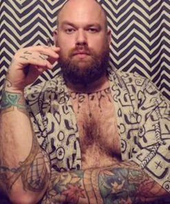 HausOfRex Flamboyance #2 Oil Painting By Micah Perry Looking Playing Loving