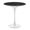 HausOfRex Tulip 20" Side Table Black Marble