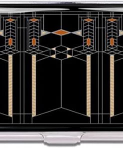 Looking Playing Loving Robie House Business Card Case By Frank Lloyd Wright