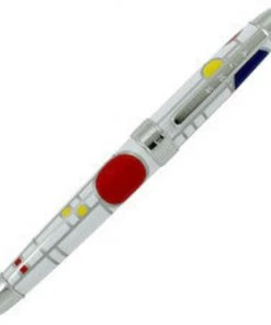Frank Lloyd Wright Inspired White Playhouse Fountain Pen Looking Playing Loving