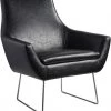 HausOfRex Ken Lounge Chair In Black Living