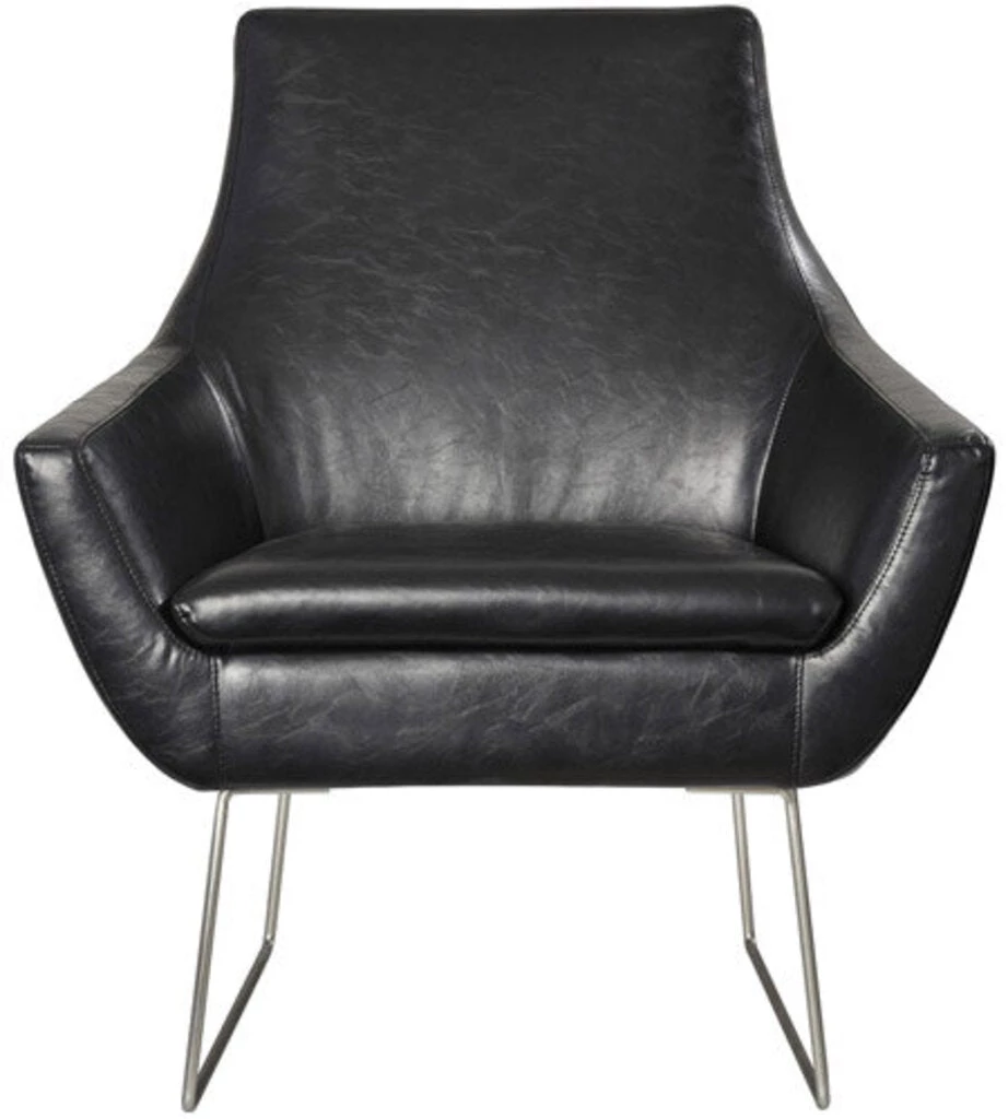 HausOfRex Ken Lounge Chair In Black Living 2 HausOfRex Ken Lounge Chair In Black Living