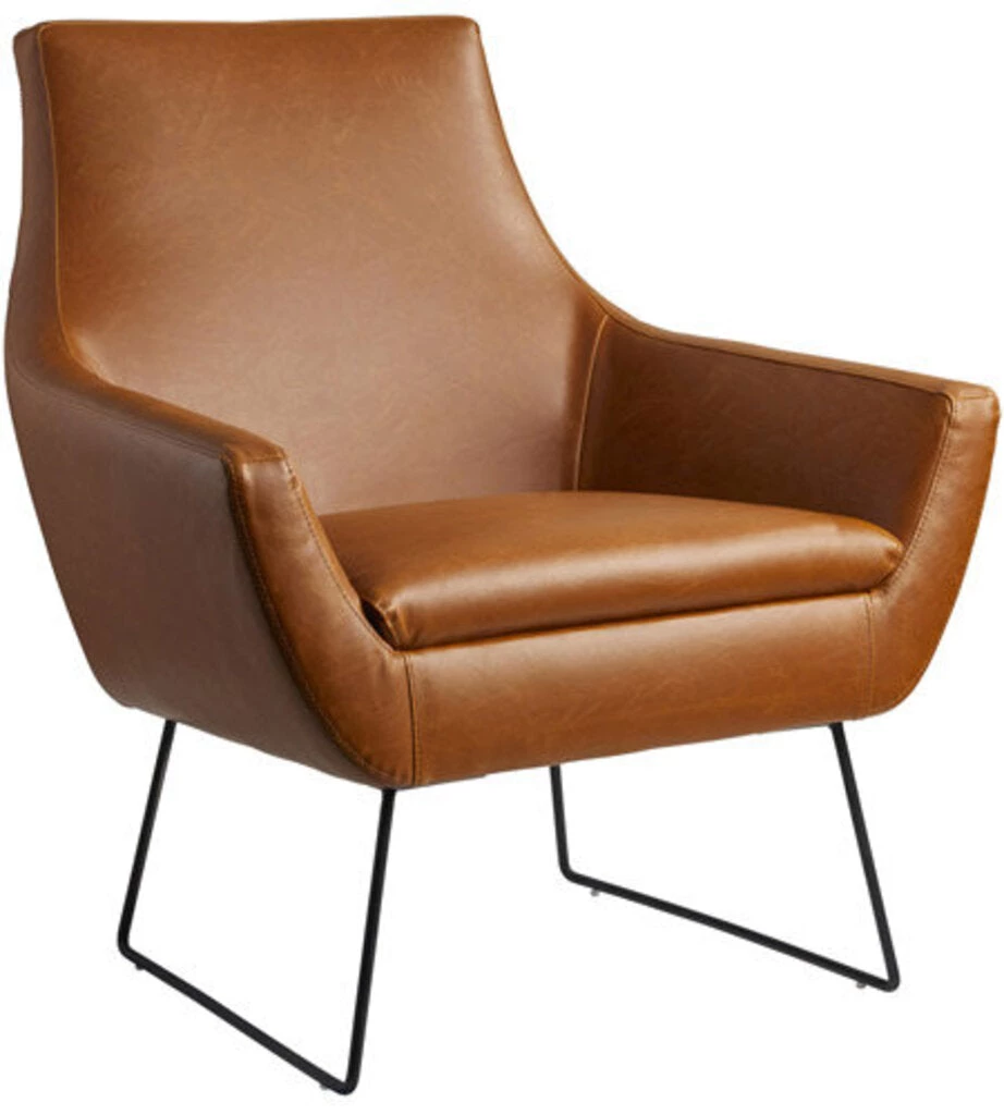 HausOfRex Ken Lounge Chair In Brown 1 HausOfRex Ken Lounge Chair In Brown