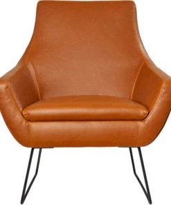 HausOfRex Ken Lounge Chair In Brown