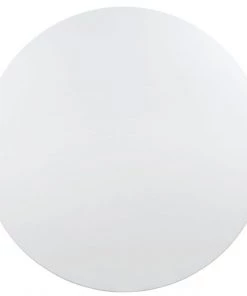 HausOfRex Tulip Table Dining / 60" Round / White Top / White Base 6 HausOfRex Tulip Table Dining / 60