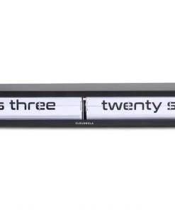 HausOfRex Texttime Metal Black Clock By Renee Vendrig Looking Playing Loving