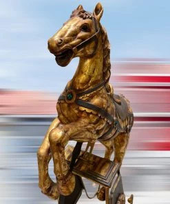 HausOfRex Rocking Horse Looking Playing Loving