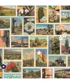 HausOfRex Painted Desert 500 Piece Puzzle Looking Playing Loving