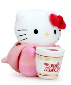 HausOfRex Looking Playing Loving NISSIN CUP NOODLES X HELLO KITTY® PORK CUP MEDIUM PLUSH