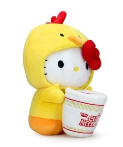HausOfRex Looking Playing Loving NISSIN CUP NOODLES X HELLO KITTY® CHICKEN CUP MEDIUM PLUSH
