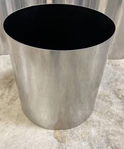 HausOfRex Looking Playing Loving Polished Metal Planter Made In England 16" X 17"