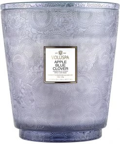 HausOfRex Voluspa Apple Blue Clover 5w Hearth Looking Playing Loving