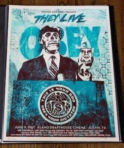 HausOfRex OBEY & Mondo Present "They Live" 2011 Framed Poster Print By Shepard Fairey (signed And Numbered)