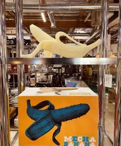 HausOfRex Looking Playing Loving Ultraviolence Mecha Banana (glow In The Dark) By Frank Kozik