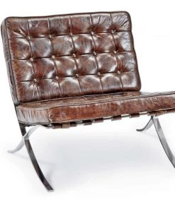 HausOfRex Living Authentic Vintage Barcelona Chair By Mies Van Der Rohe