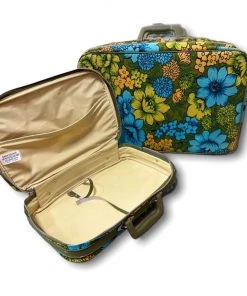 HausOfRex 70s Floral Print Nested Suitcase Set By Bantam Travelware (set Of 5) 9 HausOfRex 70s Floral Print Nested Suitcase Set By Bantam Travelware (set Of 5)