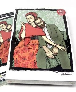 HausOfRex Looking Playing Loving Frida And Vincent Puzzle By Jermaine Rogers