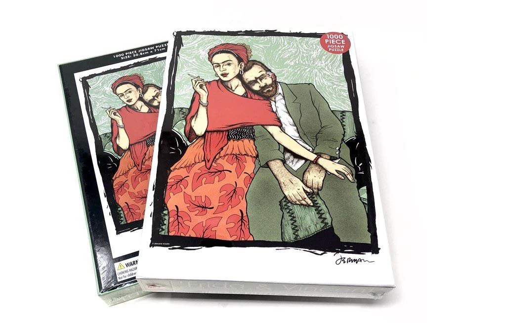 HausOfRex Looking Playing Loving Frida And Vincent Puzzle By Jermaine Rogers 2 HausOfRex Looking Playing Loving Frida And Vincent Puzzle By Jermaine Rogers