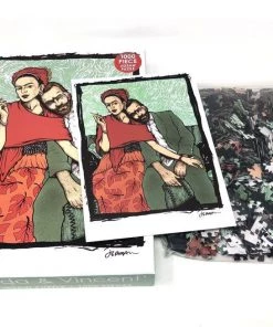 HausOfRex Looking Playing Loving Frida And Vincent Puzzle By Jermaine Rogers 6 HausOfRex Looking Playing Loving Frida And Vincent Puzzle By Jermaine Rogers