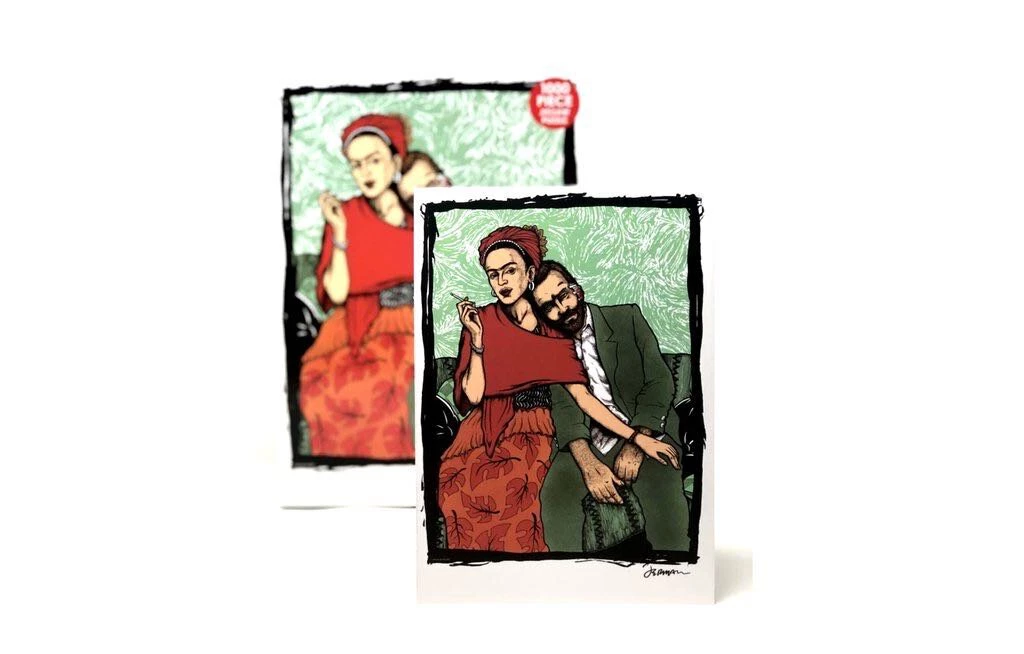 HausOfRex Looking Playing Loving Frida And Vincent Puzzle By Jermaine Rogers 4 HausOfRex Looking Playing Loving Frida And Vincent Puzzle By Jermaine Rogers