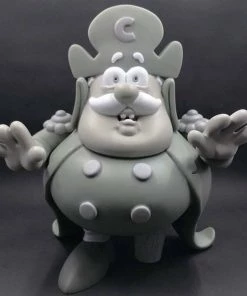 Popaganda Cereal Killers Series: Cap'n Cornstarch Monotone By Ron English Looking Playing Loving