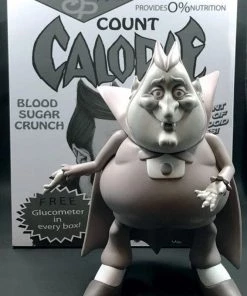 Popaganda Cereal Killers Series: Count Calorie Monotone By Ron English Looking Playing Loving