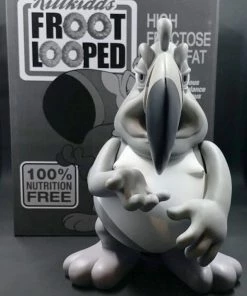 Popaganda Cereal Killers Series: Two Ton Sam Monotone By Ron English Looking Playing Loving