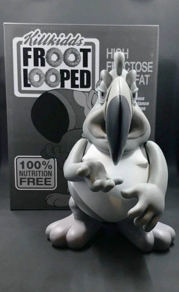 Popaganda Cereal Killers Series: Two Ton Sam Monotone By Ron English Looking Playing Loving 1 Popaganda Cereal Killers Series: Two Ton Sam Monotone By Ron English Looking Playing Loving