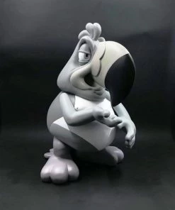 Popaganda Cereal Killers Series: Two Ton Sam Monotone By Ron English Looking Playing Loving