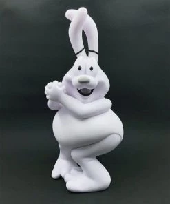 Popaganda Looking Playing Loving Cereal Killers Series: Tricky The Obese Bunny Monotone By Ron English 5 Popaganda Looking Playing Loving Cereal Killers Series: Tricky The Obese Bunny Monotone By Ron English