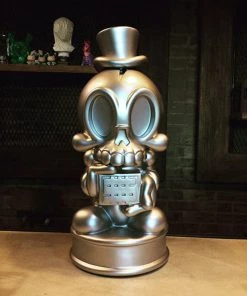 HausOfRex Looking Playing Loving Modern Hero Silver Skeleton Bank