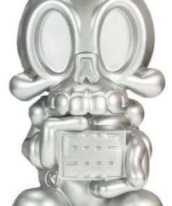 HausOfRex Looking Playing Loving Modern Hero Silver Skeleton Bank