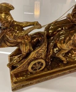 HausOfRex Looking Playing Loving Gilt Roman Charioteer