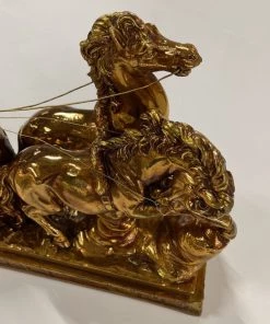 HausOfRex Looking Playing Loving Gilt Roman Charioteer